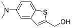 (5-DIMETHYLAMINO-BENZO[B]THIOPHEN-2-YL)-METHANOL Struktur