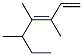 3,4,5-TRIMETHYL-1,3-HEPTADIENE Struktur