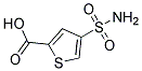 4-(AMINOSULFONYL)THIOPHENE-2-CARBOXYLIC ACID Struktur