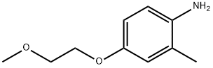 4-(2-METHOXYETHOXY)-2-METHYLANILINE Struktur