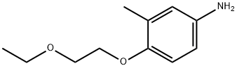 4-(2-ETHOXYETHOXY)-3-METHYLANILINE Struktur