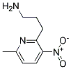 (6-METHYL-3-NITRO-PYRIDIN-2-YL)-PROPYL-AMINE Struktur