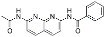 N-(7-ACETYLAMINO-[1,8]NAPHTHYRIDIN-2-YL)-BENZAMIDE Struktur