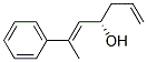 (E)-(S)-6-PHENYL-HEPTA-1,5-DIEN-4-OL Struktur