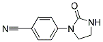 4-(2-OXO-1-IMIDAZOLIDINYL)BENZENECARBONITRILE Struktur