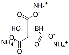 AMMONIUM BOROCITRATE Struktur