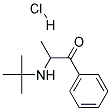 2-(TERT-BUTYLAMINO)PROPIOPHENONE HYDROCHLORIDE Struktur