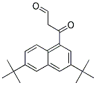 3-(3,6-DI-TERT-BUTYL-NAPHTHALEN-1-YL)-3-OXO-PROPIONALDEHYDE Struktur