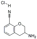 3-AMINO-CHROMAN-8-CARBONITRILE HYDROCHLORIDE Struktur