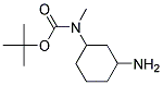 TERT-BUTYL 3-AMINOCYCLOHEXYLMETHYLCARBAMATE Struktur