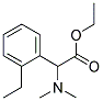 DIMETHYLAMINO-(2-ETHYL-PHENYL)-ACETIC ACID ETHYL ESTER Struktur