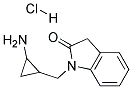 3-AMINO-1-CYCLOPROPYLMETHYL-1,3-DIHYDRO-INDOL-2-ONE HYDROCHLORIDE Struktur