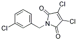 3,4-DICHLORO-1-(3-CHLOROBENZYL)-1H-PYRROLE-2,5-DIONE Struktur