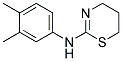 N-(3,4-DIMETHYLPHENYL)-5,6-DIHYDRO-4H-1,3-THIAZIN-2-AMINE Struktur