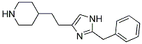 4-[2-(2-BENZYL-1H-IMIDAZOL-4-YL)-ETHYL]-PIPERIDINE Struktur