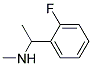 (RS)-N-[1-(2-FLUOROPHENYL)ETHYL]METHYLAMINE Struktur