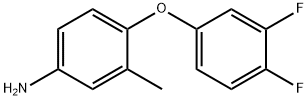 4-(3,4-DIFLUOROPHENOXY)-3-METHYLANILINE Struktur