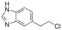 5-(2-CHLORO-ETHYL)-1H-BENZOIMIDAZOLE Struktur