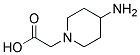 (4-AMINOPIPERIDIN-1-YL)ACETIC ACID Struktur