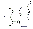 ETHYL 2-BROMO-3-(3,5-DICHLOROPHENYL)-3-OXO-PROPANOATE Struktur