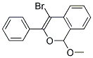 4-BROMO-1-METHOXY-3-PHENYL-1H-ISOCHROMENE Struktur