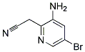 (3-AMINO-5-BROMO-PYRIDIN-2-YL)-ACETONITRILE Struktur