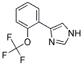 4-(2-TRIFLUOROMETHOXY-PHENYL)-1H-IMIDAZOLE Struktur