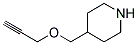 4-[(2-PROPYNYLOXY)METHYL]PIPERIDINE Struktur