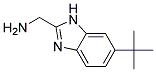 C-(6-TERT-BUTYL-1H-BENZIMIDAZOL-2-YL)-METHYLAMINE Struktur