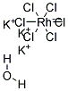 POTASSIUM HEXACHLORORHODATE(III),HYDRATE Struktur