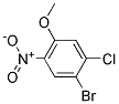 1-BROMO-2-CHLORO-4-METHOXY-5-NITROBENZENE Struktur