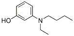 3-HYDROXY-N-ETHYL-N-BUTYLANILINE Struktur