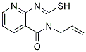 3-ALLYL-2-MERCAPTOPYRIDO[2,3-D]PYRIMIDIN-4(3H)-ONE Struktur