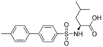 LEUCINE, N-[(4'-METHYL[1,1'-BIPHENYL]-4-YL)SULFONYL]- Struktur