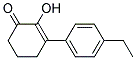 3-(4-ETHYL-PHENYL)-2-HYDROXY-CYCLOHEX-2-ENONE Struktur