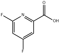 4,6-DIFLUORO-PYRIDINE-2-CARBOXYLIC ACID Struktur