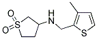 N-((3-METHYLTHIEN-2-YL)METHYL)TETRAHYDROTHIOPHEN-3-AMINE 1,1-DIOXIDE Struktur