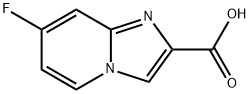 7-FLUORO-IMIDAZO[1,2-A]PYRIDINE-2-CARBOXYLIC ACID Struktur