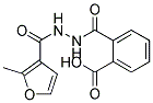 2-[N'-(2-METHYL-FURAN-3-CARBONYL)-HYDRAZINOCARBONYL]-BENZOIC ACID Struktur