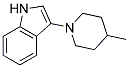 3-(4-METHYL-PIPERIDIN-1-YL)-1H-INDOLE Struktur