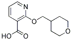 2-(TETRAHYDRO-2H-PYRAN-4-YLMETHOXY)NICOTINIC ACID Struktur