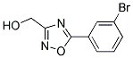 (5-(3-BROMOPHENYL)-1,2,4-OXADIAZOL-3-YL)METHANOL Struktur