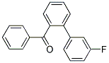 (3'-FLUOROBIPHENYL-2-YL)-PHENYL-METHANONE Struktur