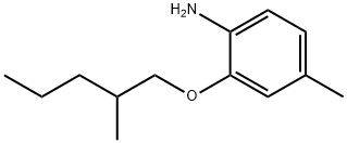 4-METHYL-2-[(2-METHYLPENTYL)OXY]ANILINE Struktur