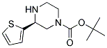 (S)-3-THIOPHEN-2-YL-PIPERAZINE-1-CARBOXYLIC ACID TERT-BUTYL ESTER Struktur