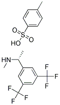 (R)-N-METHYL-1-[3,5-BIS(TRIFLUOROMETHYL)PHENYL]ETHYLAMINE TOSYLATE Struktur