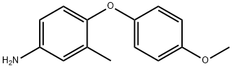 4-(4-METHOXYPHENOXY)-3-METHYLANILINE Struktur