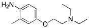 N-[2-(4-AMINO-3-METHYLPHENOXY)ETHYL]-N,N-DIETHYLAMINE Struktur