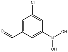 3-CHLORO-5-FORMYLPHENYLBORONIC ACID price.