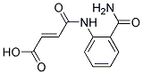 3-(2-CARBAMOYL-PHENYLCARBAMOYL)-ACRYLIC ACID Struktur